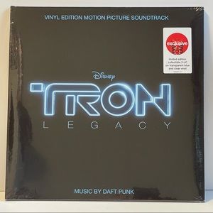 Daft Punk Tron Legacy Soundtrack Transparent Clear/Blue 2-LP Target Excl…
